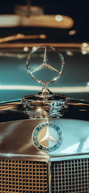 Iphone Xs Mercedes Agtergrond — Huawei Pura 90 Pro Muurpapier