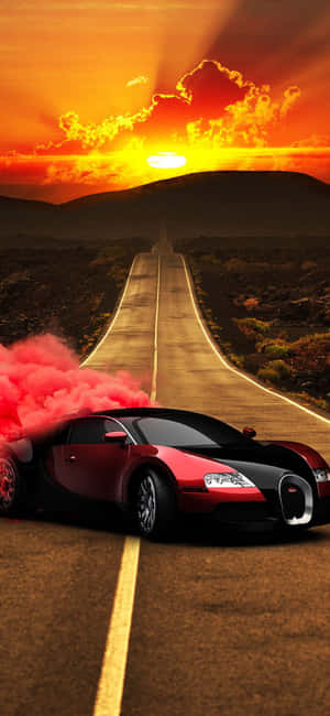 iPhone Xs Bugatti-agtergrond — Pixel 7 Pro Muurpapier