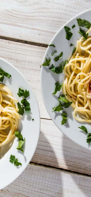 iPhone XS Pasta-agtergrond — Xiaomi 14 Ultra Muurpapier