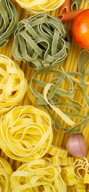 iPhone Xs Pasta-agtergrond — Xiaomi 14 Ultra Muurpapier