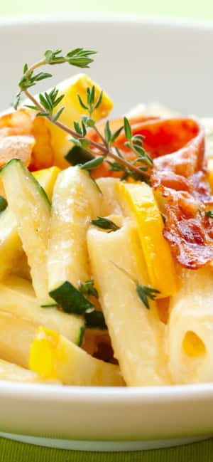 Iphone Xs Pasta Agtergrond — OnePlus Muurpapier