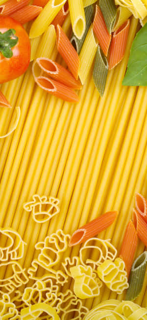 iPhone Xs Pasta Agtergrond — Pixel 7 Pro Muurpapier