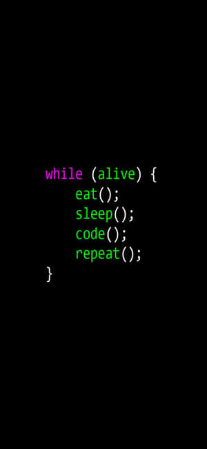 Iphone Xs Programmeringsagtergrond — RedMagic 10S Pro Muurpapier