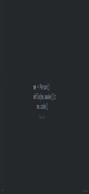 Iphone Xs Programmering Agtergrond — Tecno Spark Go 3 Muurpapier
