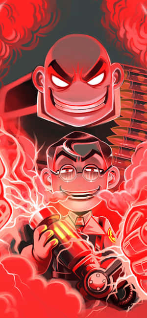 Iphone Xs Team Fortress 2 Agtergrond — Vivo T5x Muurpapier