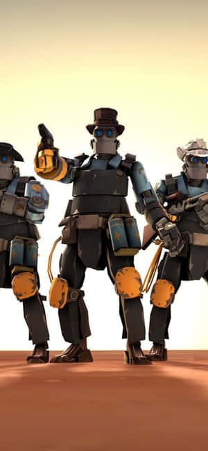 Iphone Xs Team Fortress 2 Agtergrond — Vivo Y500s Muurpapier