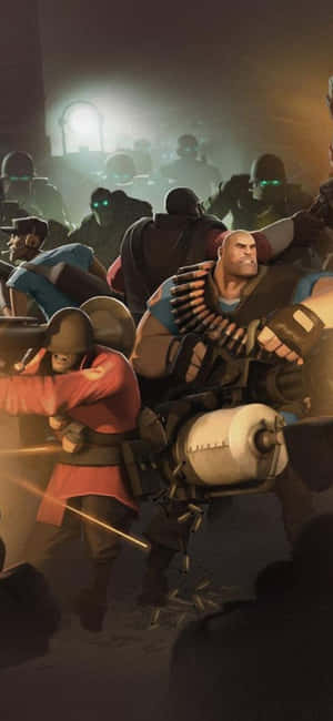 Iphone Xs Team Fortress 2 Agtergrond — Vivo T5 Pro Muurpapier