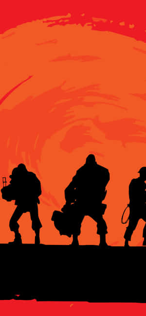 Iphone Xs Team Fortress 2 Agtergrond — Vivo Y500s Muurpapier
