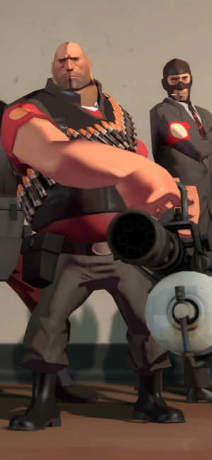 Iphone Xs Team Fortress 2 Agtergrond — Redmi Note Muurpapier
