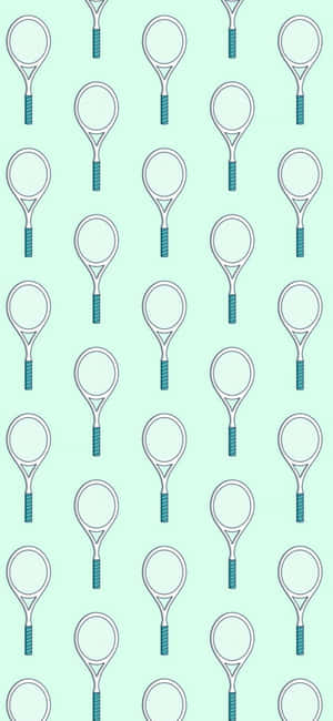 Iphone Xs Tennis Agtergrond — Tecno Pop Muurpapier