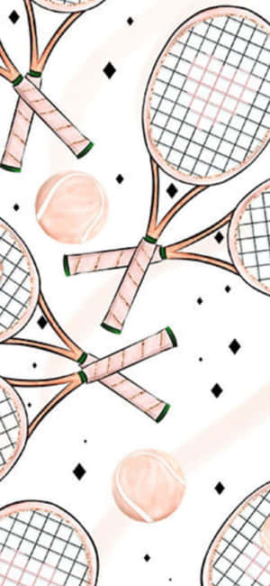 Iphone Xs Tennis Agtergrond — Galaxy M Muurpapier