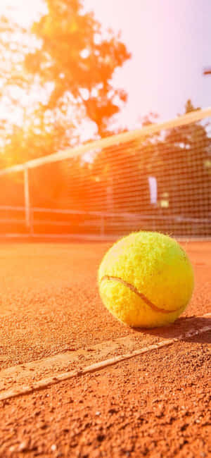 Iphone Xs Tennis Agtergrond — Tecno Pop Muurpapier