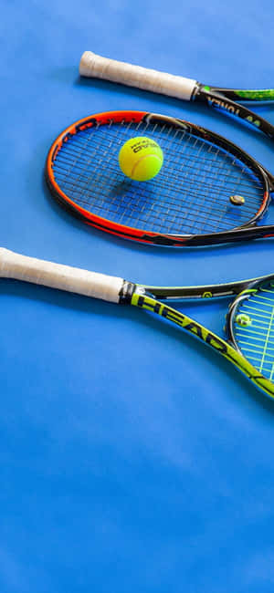 Iphone Xs Tennis Agtergrond — Tecno Pop Muurpapier