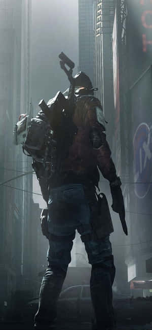 Iphone Xs The Division Agtergrond — OnePlus 15 Muurpapier