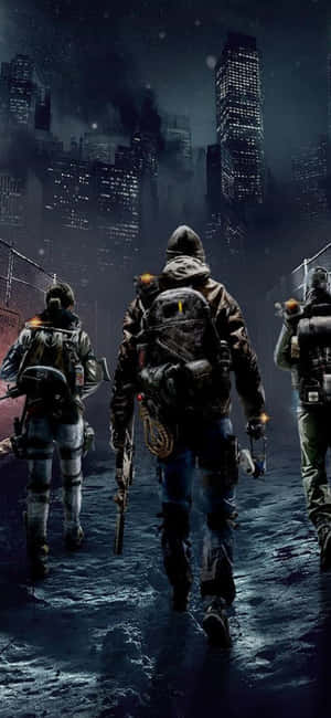 Iphone Xs The Division Agtergrond — OnePlus 13T Muurpapier