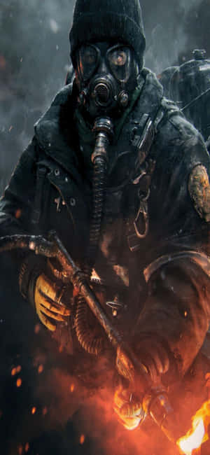Iphone Xs The Division Agtergrond — OnePlus 15 Muurpapier