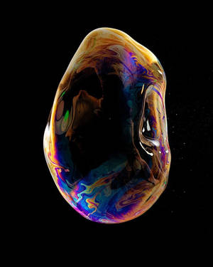 Iphone Xs Verwringde Sirkel Agtergrond — iPhone Xs Muurpapier