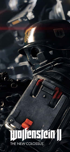 Iphone Xs Wolfenstein Ii Agtergrond — POCO M7 Plus Muurpapier