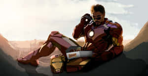 Iron Man agtergrond — Iron Man Muurpapier
