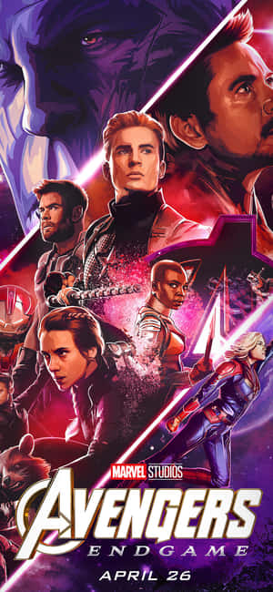 Avengers Endgame agtergrond — Moto E15 Muurpapier