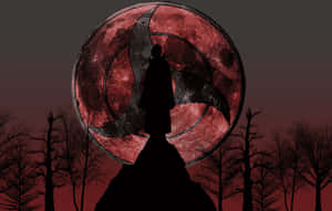 Itachi Uchiha staar in die naghemel — Naruto karakters Muurpapier