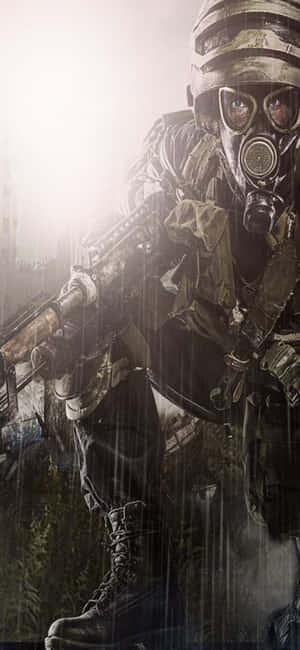 iPhone X Metro Last Light Agtergrond — POCO C81 Muurpapier