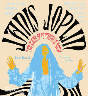Janis Joplin Abstrakte Kuns — Honor Magic V Muurpapier