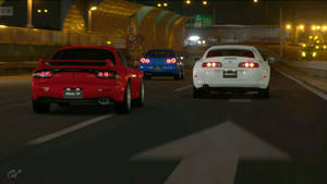 JDM-motors op die pad snags — Jdm Cars Muurpapier