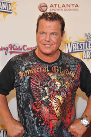 Jerry Lawler 2011 WrestleMania-kunsuitstalling — Huawei MatePad 11.5 (2025) Muurpapier