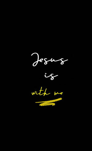 Jesus Met My Jesus 4K iPhone — Xiaomi Pad Mini Muurpapier