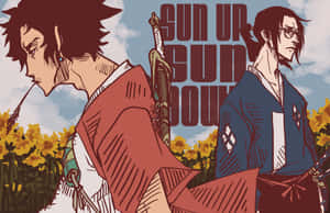 Samurai Champloo agtergrond — MacBook Pro 16 Muurpapier