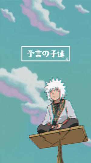 Jiraiya Oefen Naruto Estetika — Naruto esteties Muurpapier