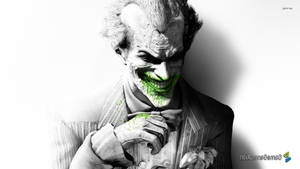 Joker Groen Grys Agtergrond