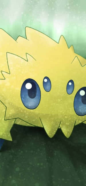 Joltik Groen Foon — Oppo Reno16 Pro Muurpapier