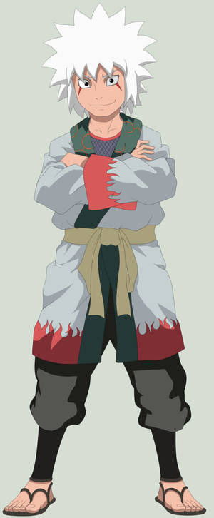 Jong Jiraiya Foonagtergrond. — Motorola Razr Muurpapier