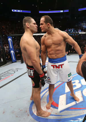 Junior Dos Santos UFC Op Fox 1 — Oppo Pad 5 Mat-skerm Muurpapier