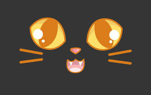 Kawaii Halloween Kat — Kawaii halloween Muurpapier