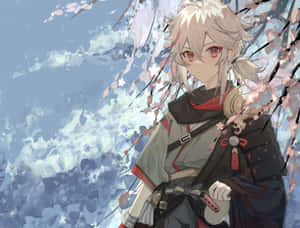 Kazuha — Genshin impact GIF Muurpapier
