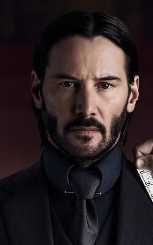 Keanu Reeves Portretfoto-agtergrond — Redmi Pad 2 9.7 Muurpapier