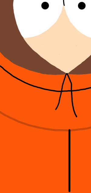 Kenny Mccormick Nabyfoto Vektorkuns agtergrond — iPhone 14 Pro Max Muurpapier