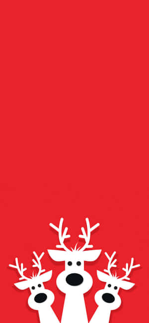 Snaakse Kersfees Iphone — iPhone 13 Pro Muurpapier