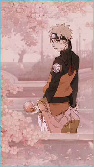 Naruto Estetiese Foon — Naruto esteties Muurpapier