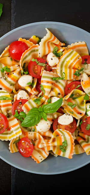 Iphone X Pasta Agtergrond — iPhone Air Muurpapier