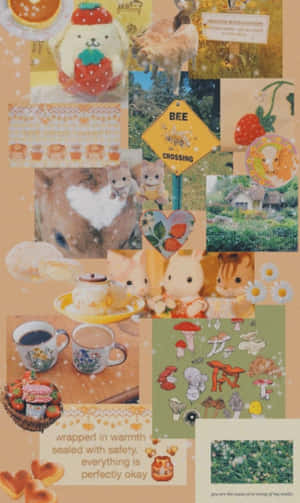 Kidcore prente — Tecno Megapad Muurpapier