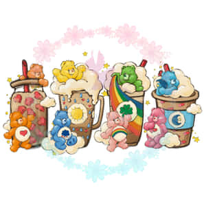 Horlosie Gesigte Agtergrond — iPad (A16) Muurpapier