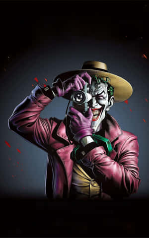 Killing Joke Joker 4K Foon — Tecno Megapad SE Muurpapier