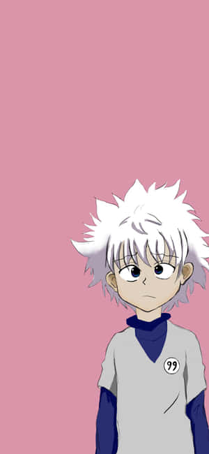 Killua-foon — iPhone 13 Pro Muurpapier