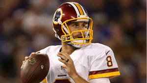 Kirk Cousins Professionele Sokkerspeler — NFL sokker Muurpapier