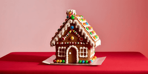 gemmerbrood,huis,Kersfees,huisie,lekkergoed,koekie,feestelik,vakansie,versiering,rooi,soet,eetbaar,winter,lekkerny, nagereg