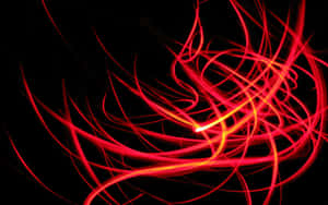 Neon Rooi Estetika — Neon Rooi Estetiek Muurpapier